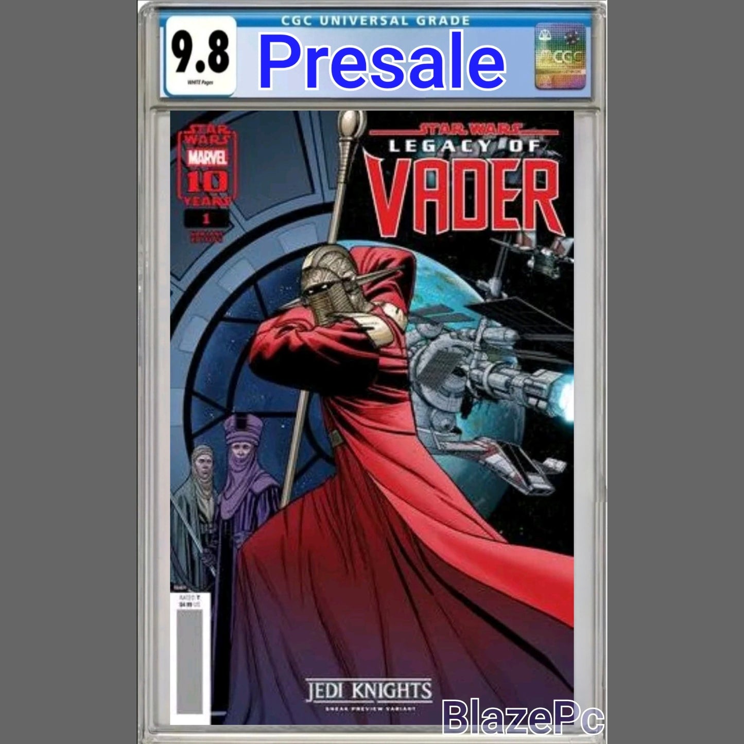 Star Wars Legacy Of Vader #1 CGC 9.8 Jedi Knights Rosanas Variant 2025 PRESALE