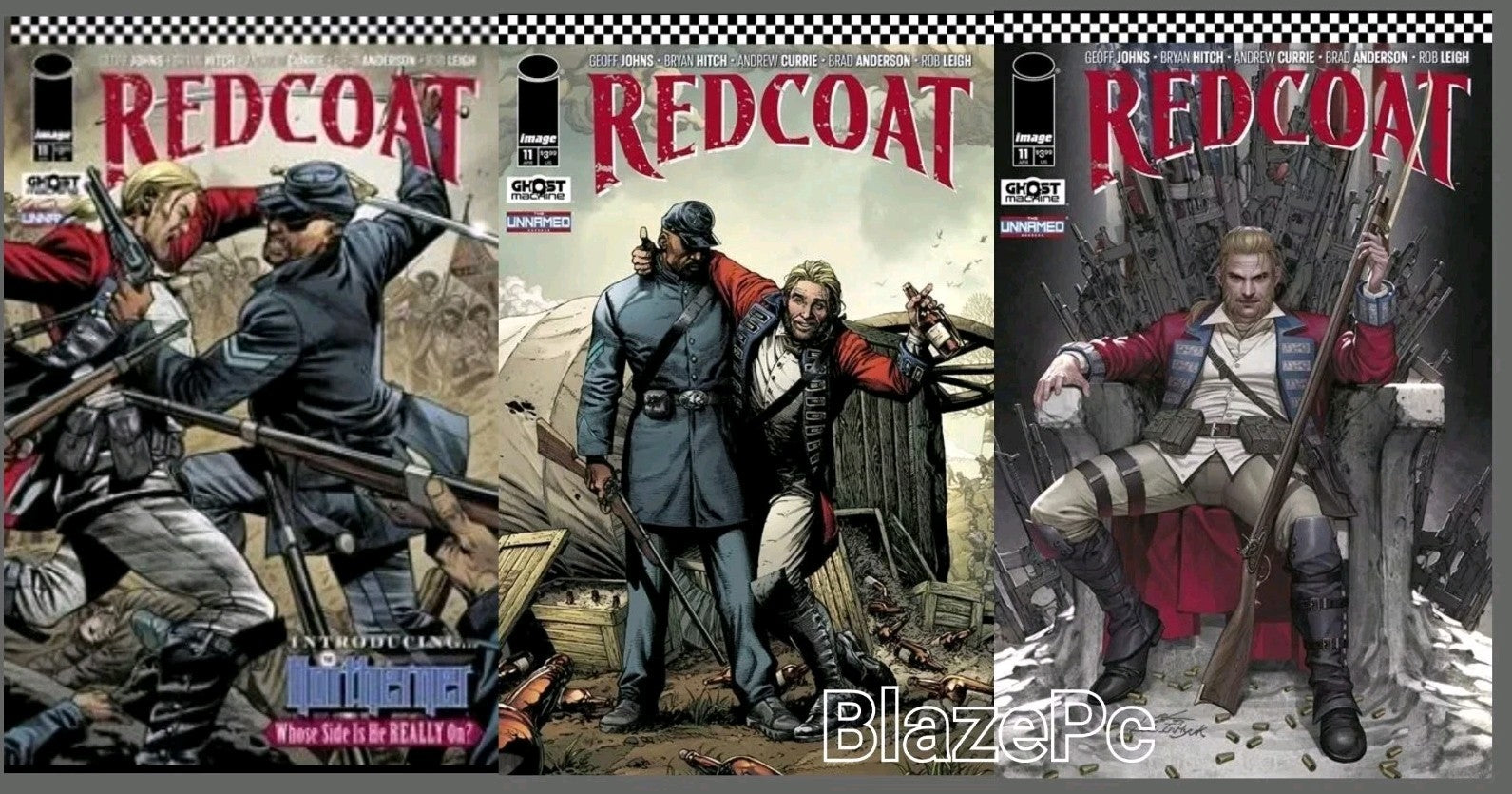 Redcoat #11 Cover A B C Variant Set Options Image Comics 2025 NM