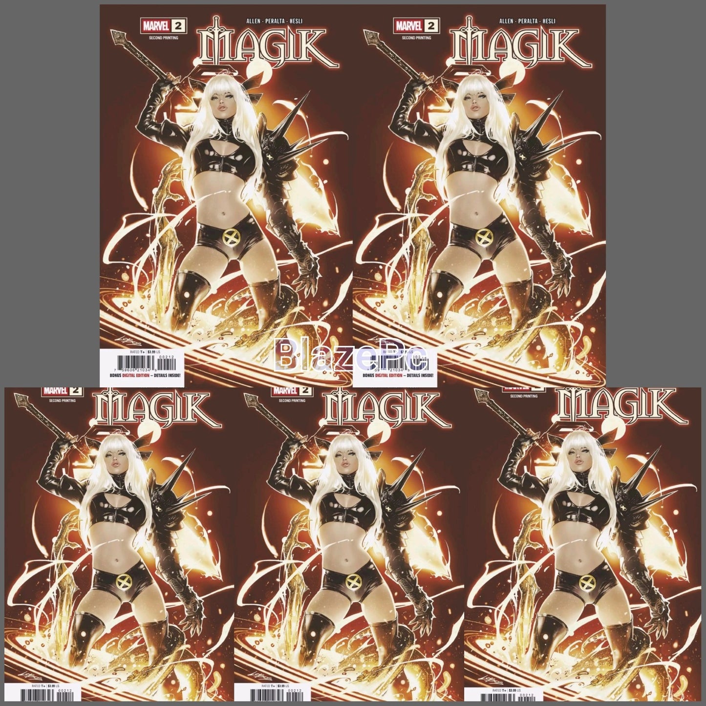 Magik #2 2nd Print Villlalobos Variant Bundle Options Marvel Comics 2025 NM