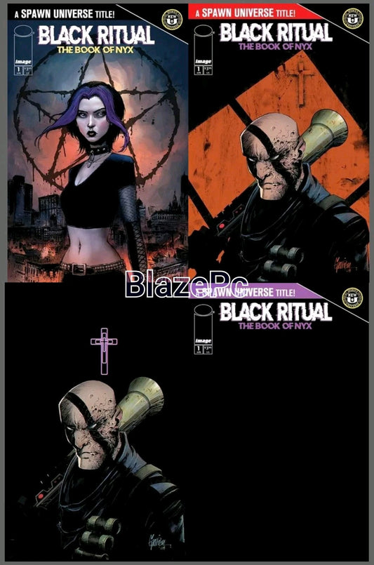 Spawn Black Ritual The Book of Nyx #1 Cover A B C D Variant Set Options Image NM