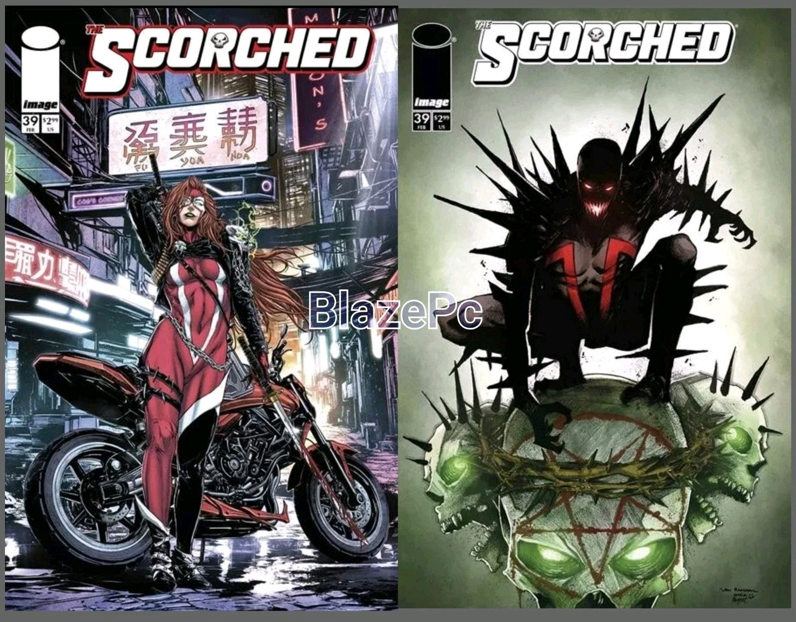 Spawn Scorched #39 Cover A B Variant Set Options Image Comics 2025 NM