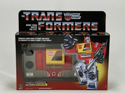 Transformers AUTOBOT BLASTER G1 Reissue Walmart Exclusive Action Figure