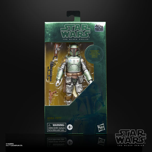Star Wars Black Series Carbonized Boba Fett Empire 40th Anniversary 6